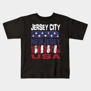 Jersey City New Jersey USA T-Shirt Kids T-Shirt